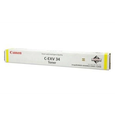 Тонер CANON C-EXV 34 Yellow (3785B002)