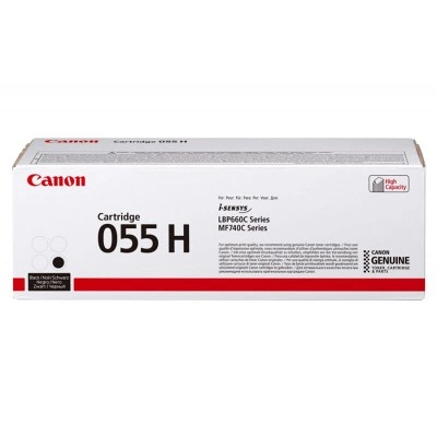 Тонер-картридж CANON Cartridge 055H BK black 7600 стр. (3020C002) Тонер-картридж CANON Cartridge 055H BK black 7600 стр. (3020C002)