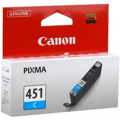 Чернильница CANON CLI-451C (6524B001) Чернильница CANON CLI-451C (6524B001)