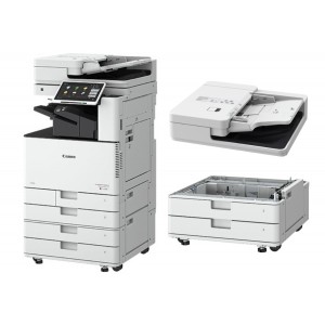 МФУ CANON imageRUNNER ADVANCE DX C3730i в комплекте с автоподатчиком оригиналов CANON DADF-BA1 и устройством кассетной подачи AP1