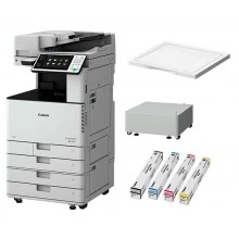 МФУ CANON imageRUNNER ADVANCE DX C3822i MFP с крышкой, тумбой и тонерами