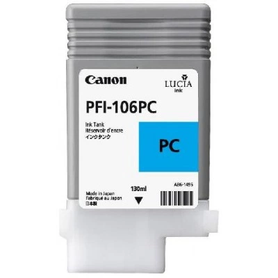 Картридж CANON PFI-106PC Photo Cyan 130 мл (6625B001) Картридж CANON PFI-106PC Photo Cyan 130 мл (6625B001)