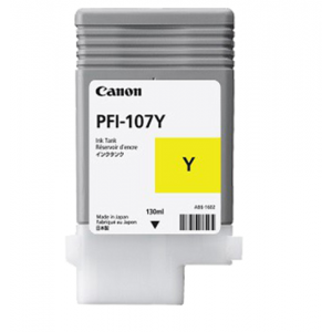 Картридж CANON PFI-107Y Yellow 130 мл (6708B001)