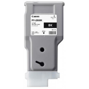 Картридж CANON PFI-206BK Black 300 мл (5303B001)