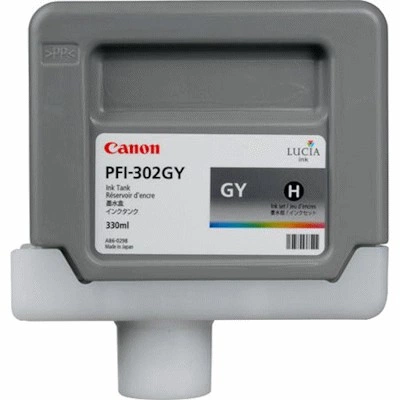 Картридж CANON PFI-302GY Gray 300 мл (2217B001) Картридж CANON PFI-302GY Gray 300 мл (2217B001)