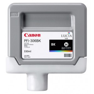 Картридж CANON PFI-306BK Black 330 мл (6657B001)