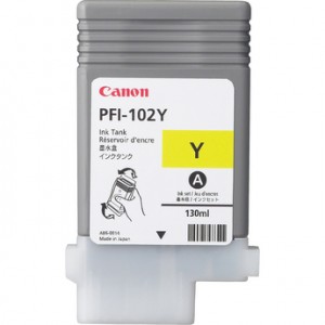 Картридж CANON PFI-102Y Yellow 130 мл (0898B001)