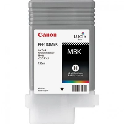 Картридж CANON PFI-103MBK Matte Black 130 мл (2211B001) Картридж CANON PFI-103MBK Matte Black 130 мл (2211B001)