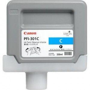 Картридж Картридж CANON Cyan PFI-301C (голубой) пигментный