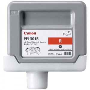 Картридж Картридж CANON Red PFI-301R (красный) пигментный