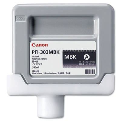Картридж CANON PFI-303MBK Matte Black 330 мл (2957B001) Картридж CANON PFI-303MBK Matte Black 330 мл (2957B001)