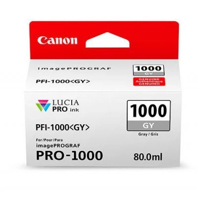 Картридж CANON PFI-1000 PGY Photo Gray 80 мл (0553C001) Картридж CANON PFI-1000 PGY Photo Gray 80 мл (0553C001)