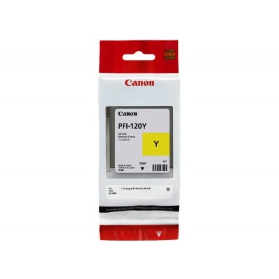 Картридж CANON PFI-120 Yellow 130 мл (2888C001) Картридж CANON PFI-120 Yellow 130 мл (2888C001)